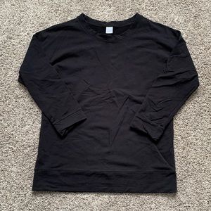 Beck + Bean local handmade 3/4 sleeve sweatshirt